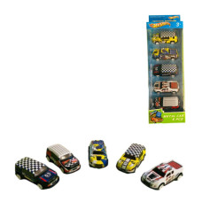710 Набір машинок Hot Wheels, інерція, 5 штук, в коробці