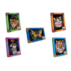 Набір для творчості Danko Toys Мозаїка з пайєток в коробці