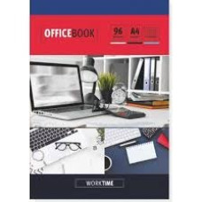 8В-109 Канц.книга, А4, 96л, офс., м. обл