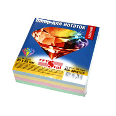 Папір для нотаток Райдуга 400 аркушів,85*85