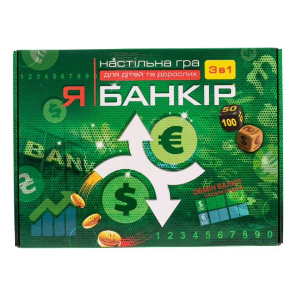 002 Гра настільна Я БАНКІР, в коробці