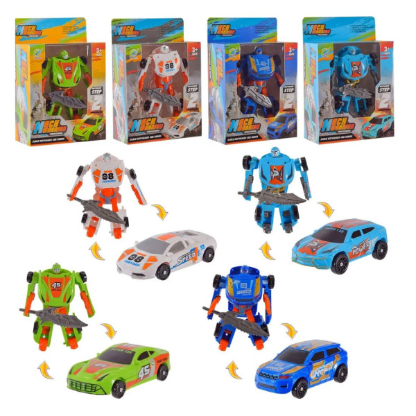 39-92 Трансформер 4вида, короб. 13*6*25см
