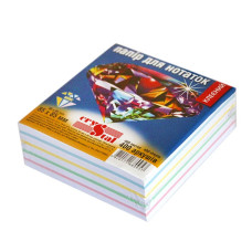 122010 Блок паперу для нотаток Веселка 400 аркушів, 85х85 см.