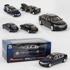 7845 ЕL Машина металева Авто Експерт BMW 760 Long Edition, інерція, світло, звук, в коробці