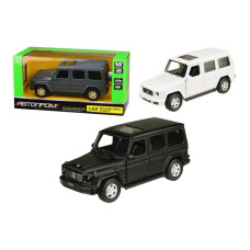 4325 Машина Автопром Mercedes Benz G350D, 3 кольори, відкриваються двері, коробка