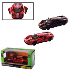 4351 Машина мет. АВТОПРОМ 1:42 Ford GT, відкр..двері, короб. 14, 5*6, 5*7см