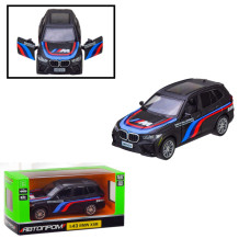 4374 Машина мет. АВТОПРОМ  1:43 BMW X5M,1 колір,відкр. двері,короб. 14,5*6,5*7см
