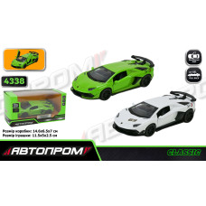 4338 Машина мет.автопром Lamborghini