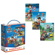 200579 Пазли ДоДо  3 в 1 Paw Patrol Готові до роботи