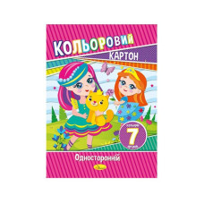 1101-АП Набір кольорового картону А4 (односторонній)