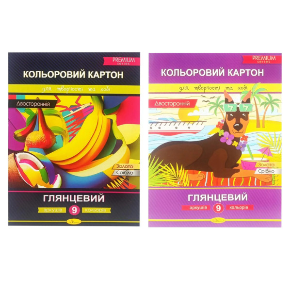 1106-АП Набір двостороннього кольорового паперу А4