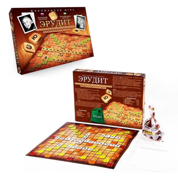 Гра настільна Ерудит-новий Danko Toys