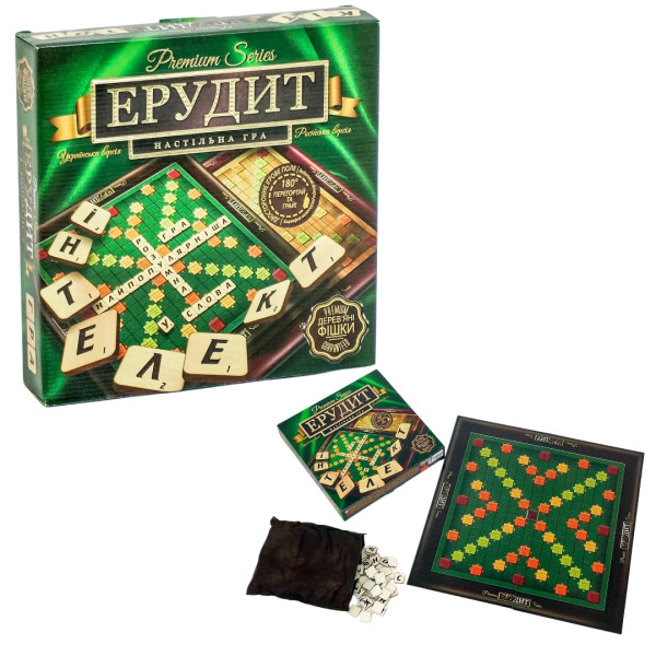 Гра настільна вел. Ерудит PREMIUM укр.