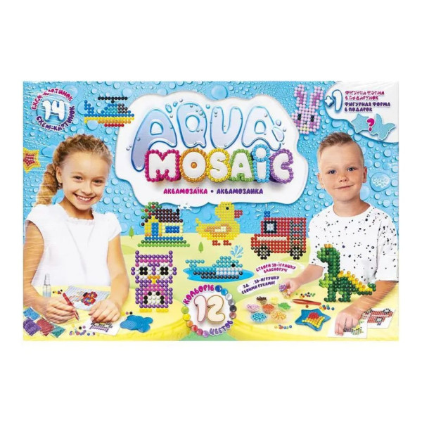 Креативна творчість Aqua Mosaic маленька Danko Toys