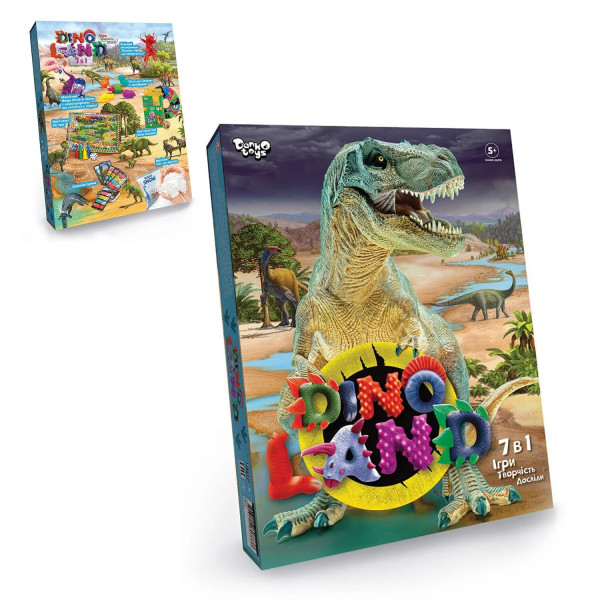 Креативна творчість Dino Land 7в1