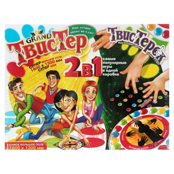 Гра Твістер Гранд 2 в 1 і Твістерок Danko Toys