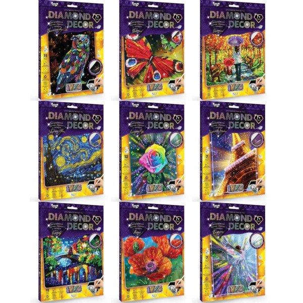 Креативна творчість Danko Toys Diamond Decor