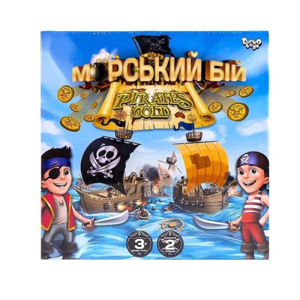 Гра настільна Морський бій Danko Toys