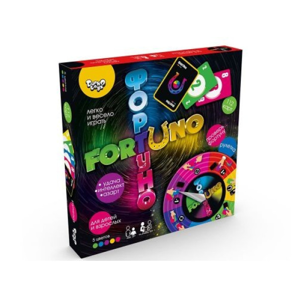 Гра настільна ФортУно велика Danko Toys