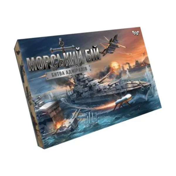 Гра настільна Морський бій ,Битва адміралів   Danko Toys
