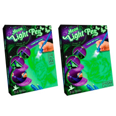 Набор для творчетва рисуем светом Neon Light Pen Danko toys