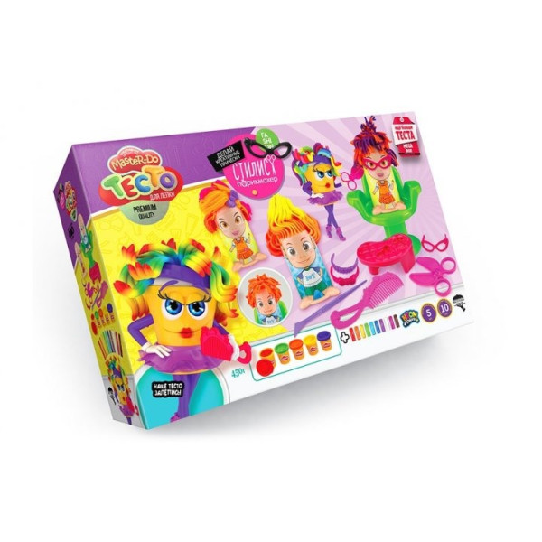 Тісто для ліплення Danko Toys Master Do Стиліст-перукар