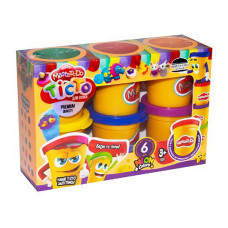 Тісто для ліплення Danko Toys Master Do 6 банок * 50г