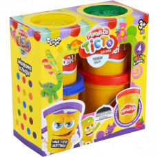 Тісто для ліплення Danko Toys Master Do 4 банки * 50г