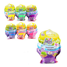 В'язка маса Fluffy Slime 500г 3 XL у пакеті Danko Toys