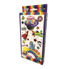 Тісто для ліплення Danko Toys Master Do коробка 20 кольорів * 20г