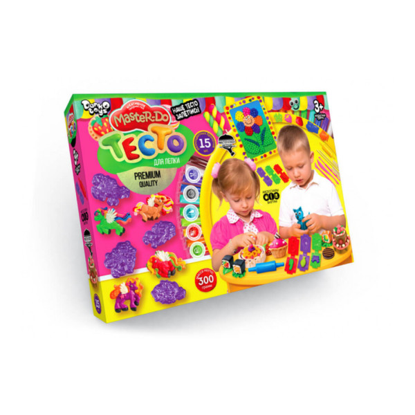 Тесто для лепки Master Do Danko Toys 15 цветов