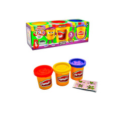 Тісто для ліплення Danko Toys Master Do 3 банки 50г.