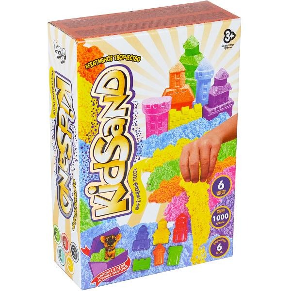 Кінетичний пісок KidSand 1000г. у коробку Danko