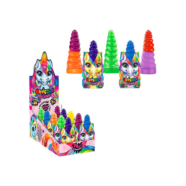 В'язка маса Unicorn Slime 100 г. Danko Toys