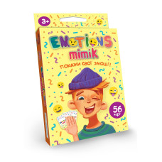 Гра настільна Emotions Mimik 56 карток13*9*2,5 см.