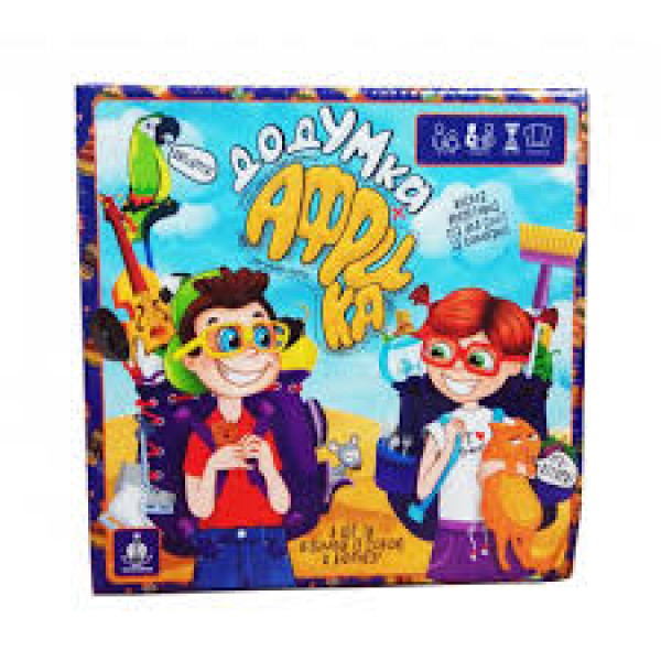 Гра Дод Умка АФРИКА укр 18*18*4 см. Danko Toys
