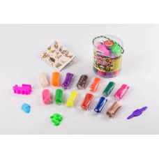 Тісто для ліплення Master Do 12 кольорів в тубі Danko Toys