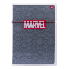 764425 Зошит А4 48 ар пласт папка з малюн Marvel blak Yes