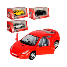 5038 KT/W  Машина  KINSMART інерц., 1:38, відп. двері, гумові колеса, 4 кольори,