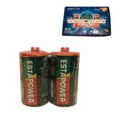 Батарейки R20 ESTAPOWER, 1,5 v, 24 штуки в коробці