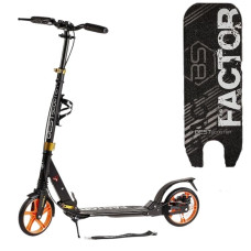 98033 BS Самокат алюмінієвий Best Scooter ручне дискове гальмо, колеса PU, діаметр коліс-200мм
