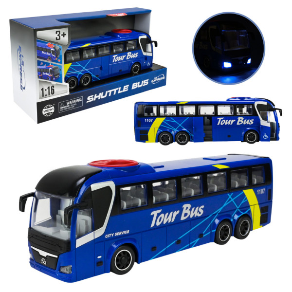 1107 WY/А Автобус, інерція, світло, звук у коробці
