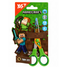 480440 Ножиці YES Minecraft 13 см з принтом на лезі
