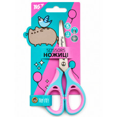 480431 Ножиці YES Pusheen 13 см, з гумовими вставками