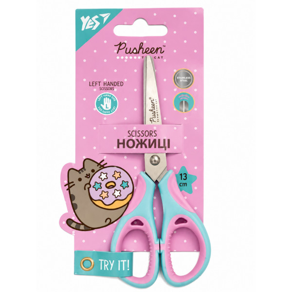 480435 Ножиці YES для шульги Pusheen 13 см