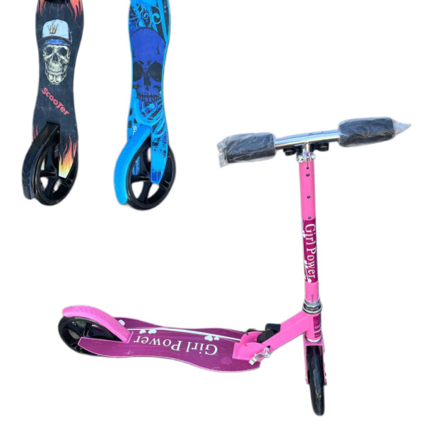 15-2 SL САМОКАТ ДИТЯЧИЙ
SCOOTER

ВІД 5  ДО 10 РОКІВ
95CM - 150CM
ДО 70 КГ