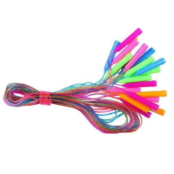 0016 BT-JR Скакалка 2,50 м., мікс кольорів цена за 10шт