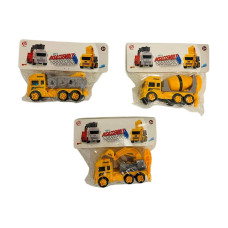 88901 Будівельна техніка, 3 види, рухомі деталі, в пакеті