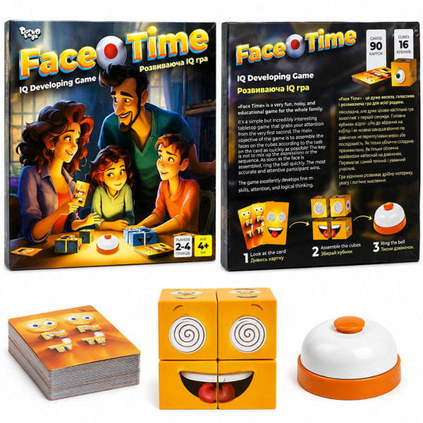 Ігра настільна FACE TIME Danko Toys