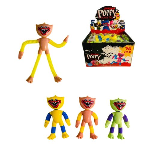 7129 SS Герои Poppy PlayTime, регулируются конечности, 3 цвета, 36 штук в коробке